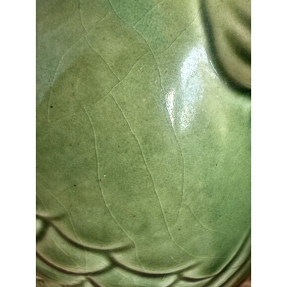 Vintage 1970s Green Googly Eye Owl Salt And Pepper Shakers - Picture 7 of 9